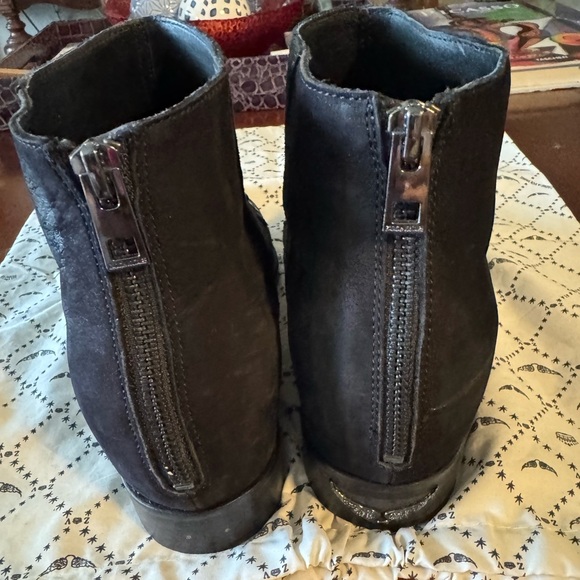 Zadig & Voltaire Women's Mods Neo Clous Embroidered Suede Western Booties Sz 40 - Picture 6 of 13